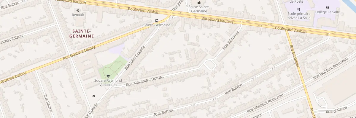 Plan du 51 Rue Alexandre Dumas à Coudekerque-Branche