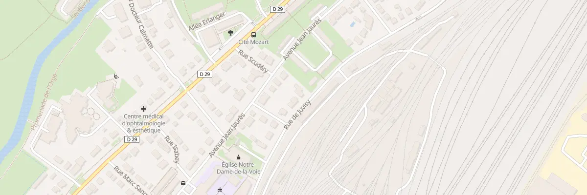 Plan du 107B Rue de Juvisy à Athis-Mons