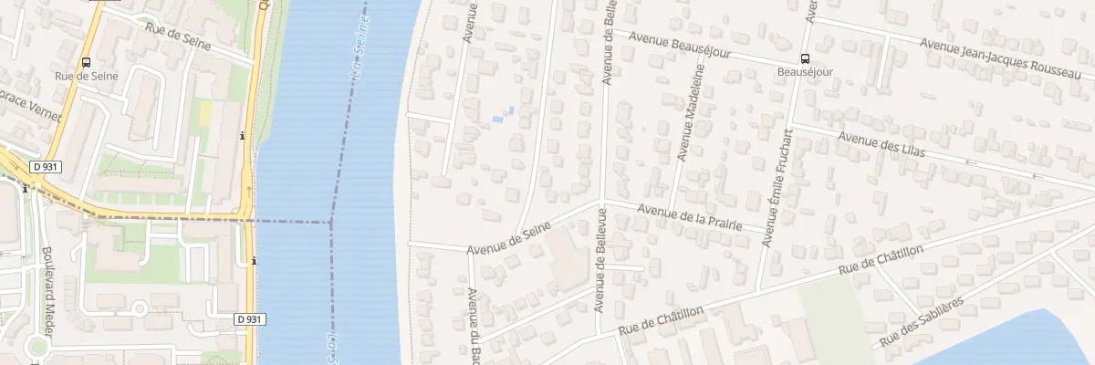 Plan du 4 Av Fosse aux Carpes à Draveil
