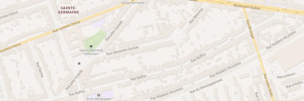 Plan du 62 Rue Alexandre Dumas à Coudekerque-Branche