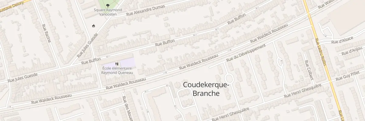 Plan du 82B Rue Waldeck Rousseau à Coudekerque-Branche