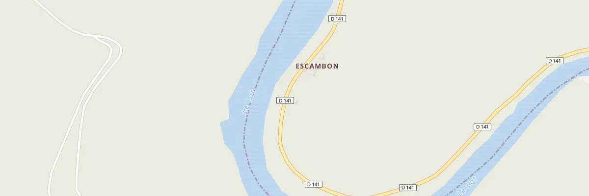 Plan du 271 Escambon à Cassaniouze