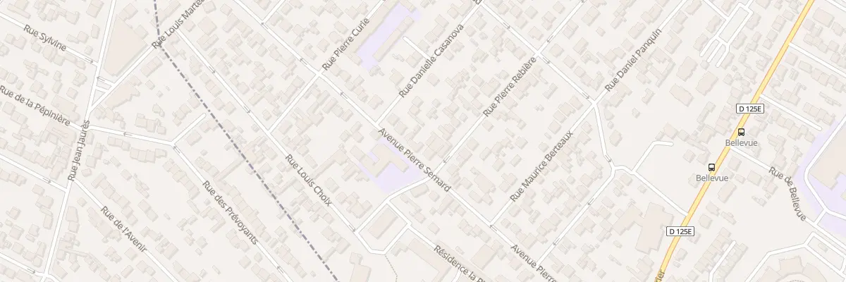 Plan du 34 Av Pierre Sémard à Garges-lès-Gonesse