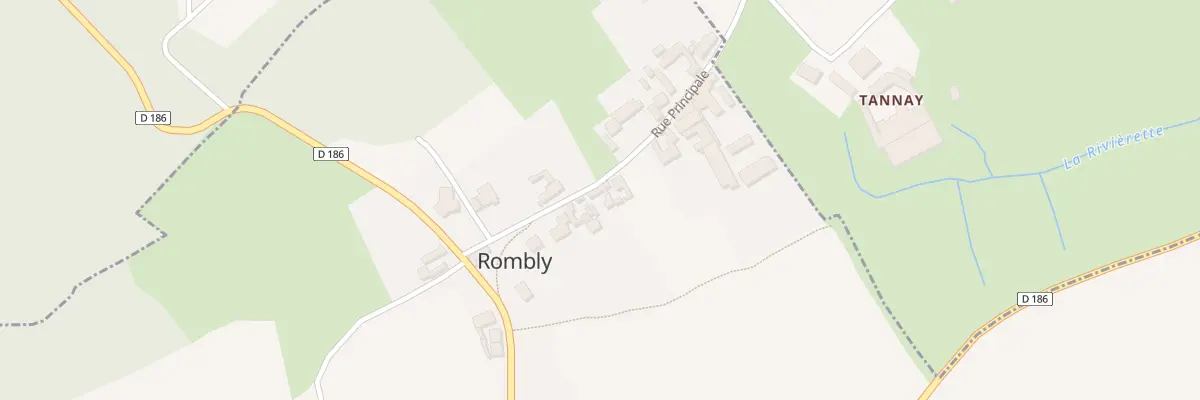 Plan du 16 Rue Principale à Rombly