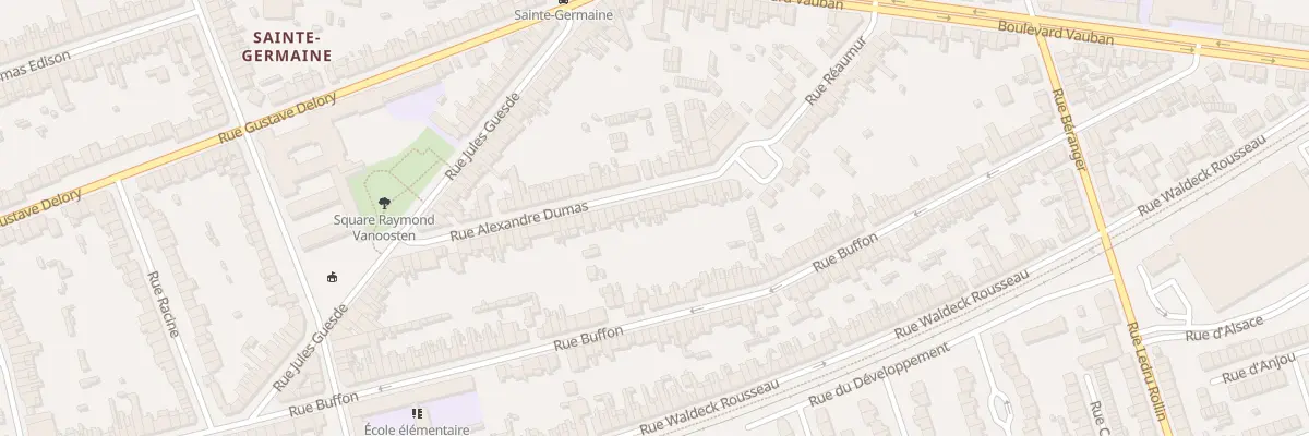 Plan du 64 Rue Alexandre Dumas à Coudekerque-Branche