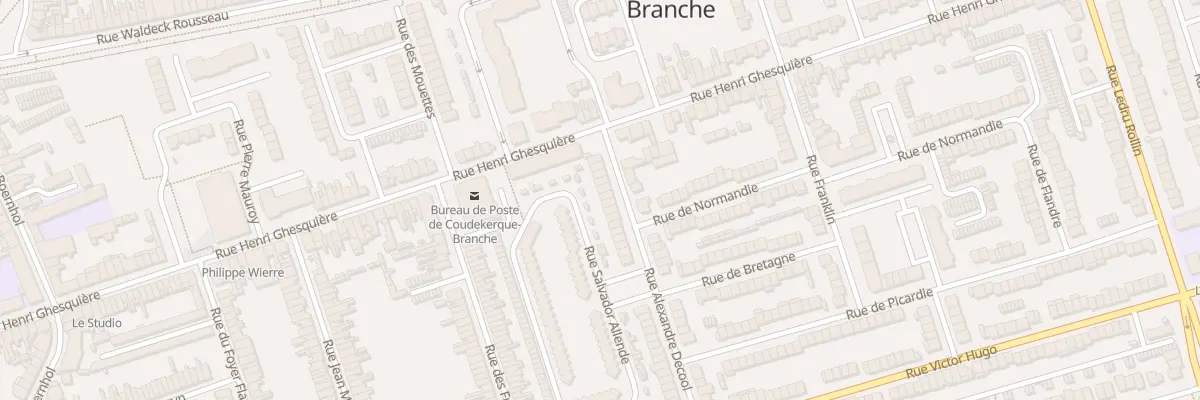 Plan du 14 Rue Alexandre Decool à Coudekerque-Branche