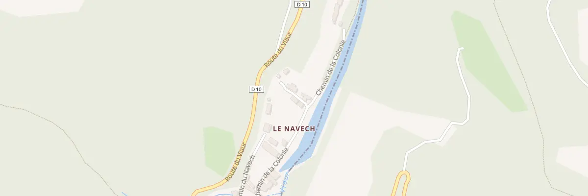 Plan du 5209 Le Navech à Camjac