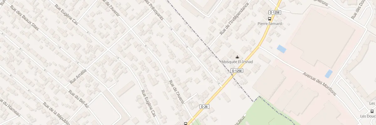 Plan du 15 Rue des Prévoyants à Stains