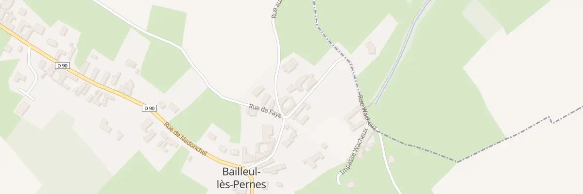 Plan du 2 Pl Georges Gillet à Bailleul-lès-Pernes