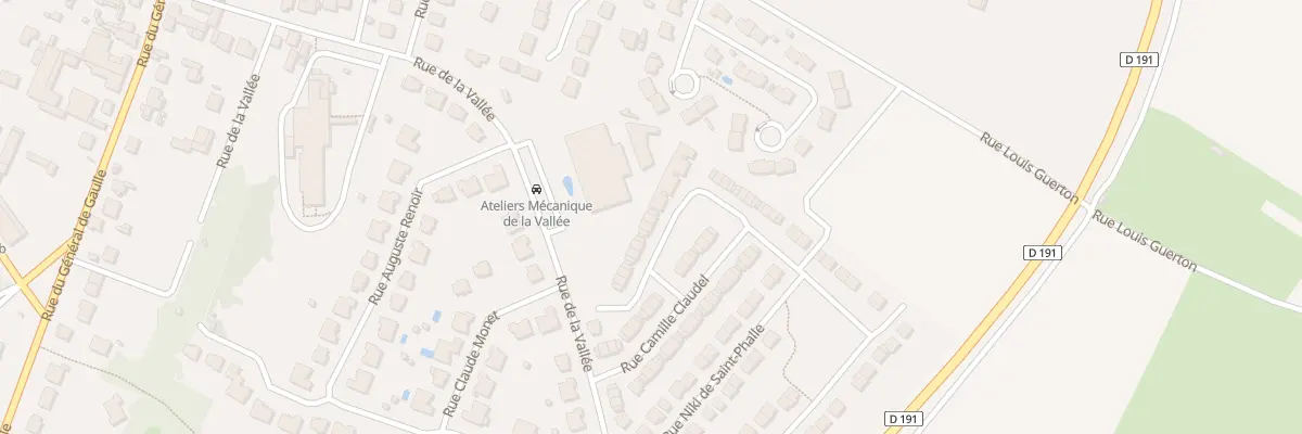 Plan du 12 Rue Marie Laurencin à Ballancourt-sur-Essonne