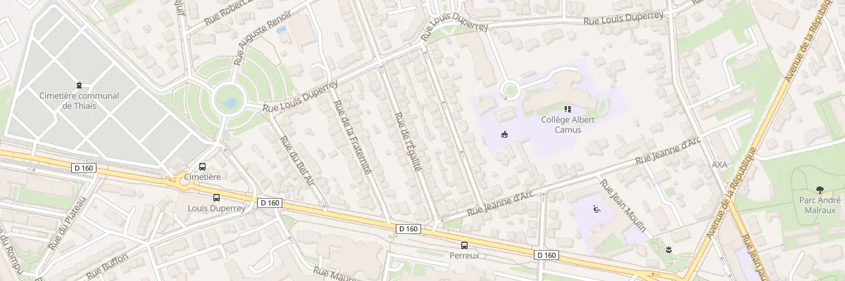 Plan du 20 Rue de l’Egalité à Thiais