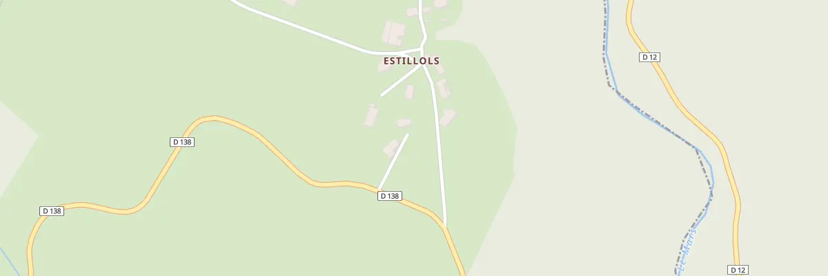 Plan du 1 Estillols à Jaleyrac