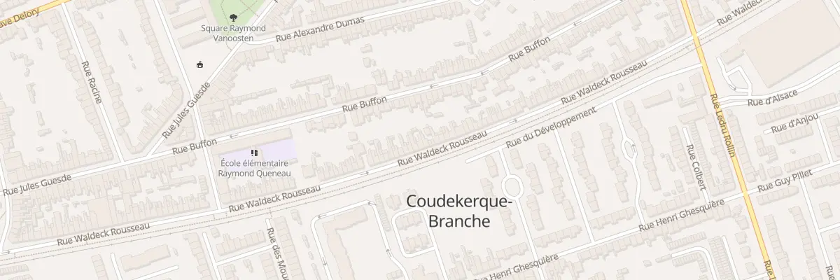 Plan du 85 Rue Waldeck Rousseau à Coudekerque-Branche