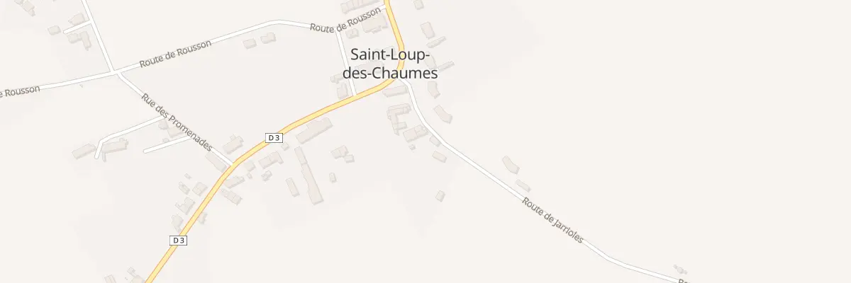 Plan du 6 Rte de Jarrioles à Saint-Loup-des-Chaumes