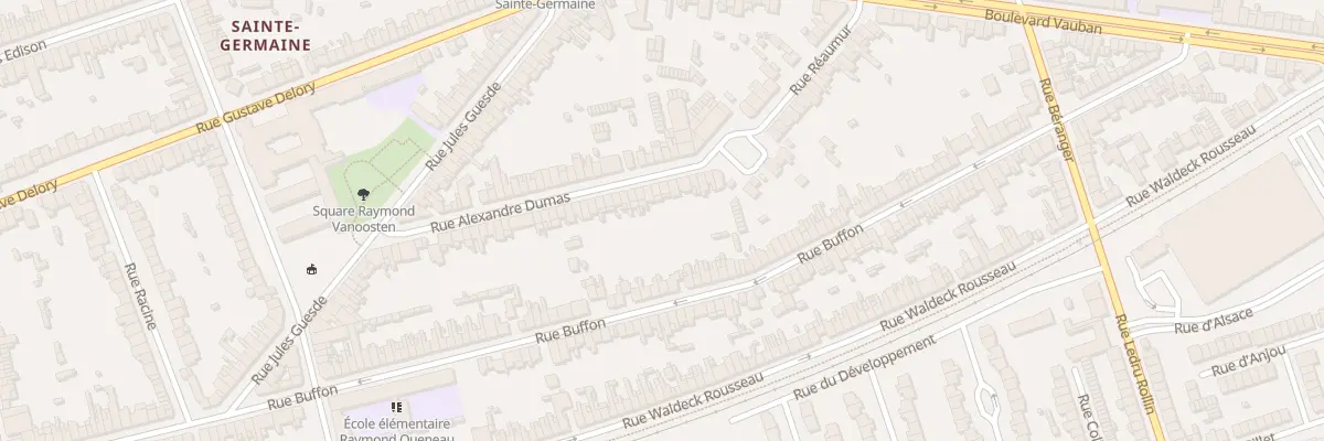 Plan du 66 Rue Alexandre Dumas à Coudekerque-Branche