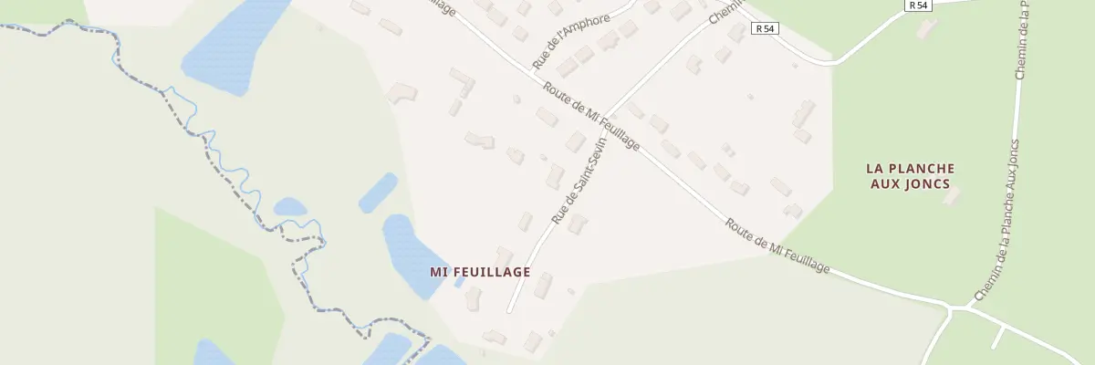 Plan du 5394 Mi Feuillage à Bouzy-la-Forêt