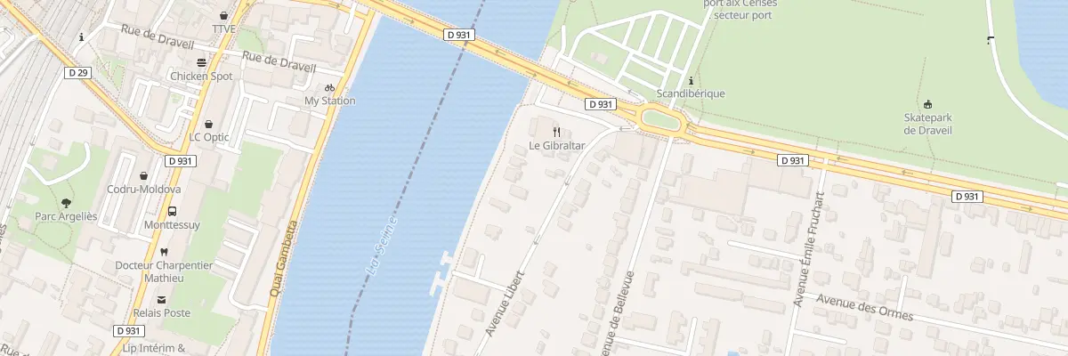 Plan du 57 Av Libert à Draveil