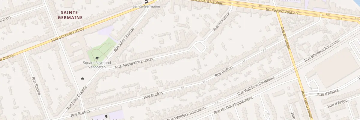 Plan du 72 Rue Alexandre Dumas à Coudekerque-Branche