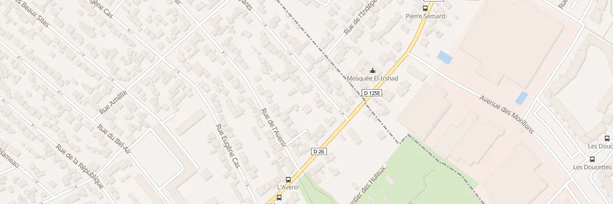 Plan du 9 Rue des Prévoyants à Stains