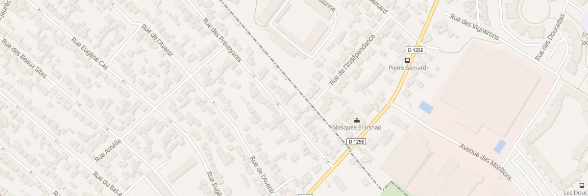 Plan du 18 Rue des Prévoyants à Stains