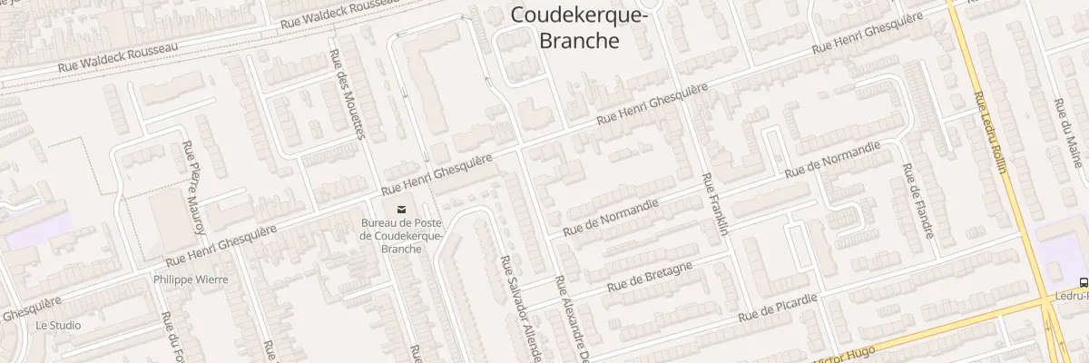 Plan du 3 Rue Alexandre Decool à Coudekerque-Branche
