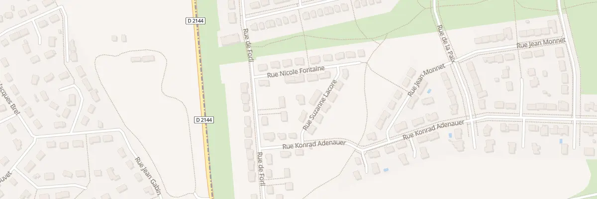 Plan du 6 Rue Suzanne Lacore à Bourges