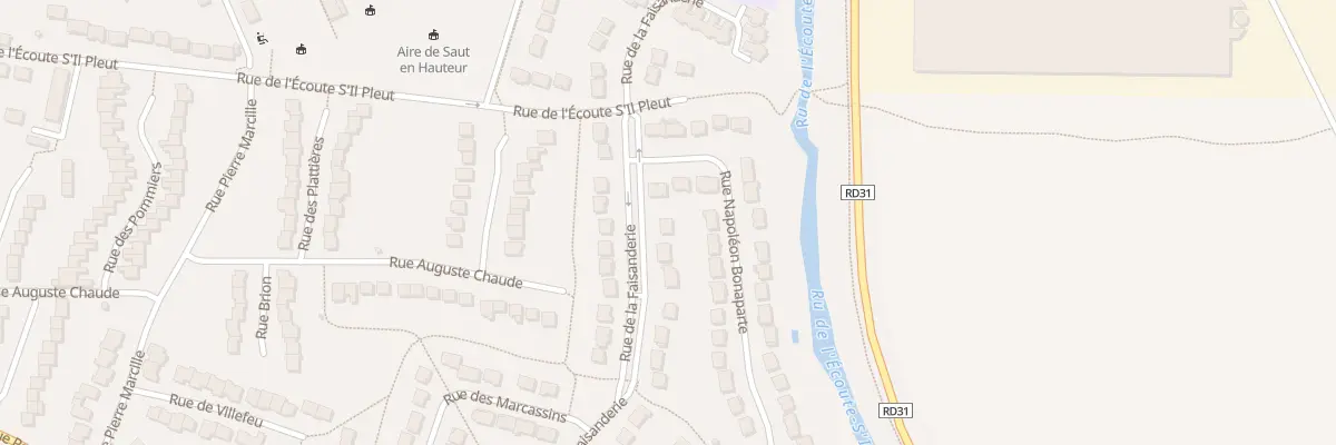 Plan du 40 Rue de la Faisanderie à Bondoufle