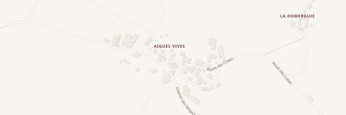 Plan du 5350 Aigues Vives à Moyrazès