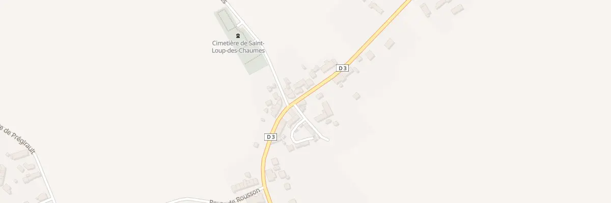 Plan du 12 Rte de Coudron à Saint-Loup-des-Chaumes