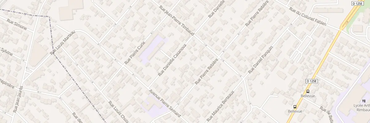 Plan du 27B Rue Daniele Casanova à Garges-lès-Gonesse