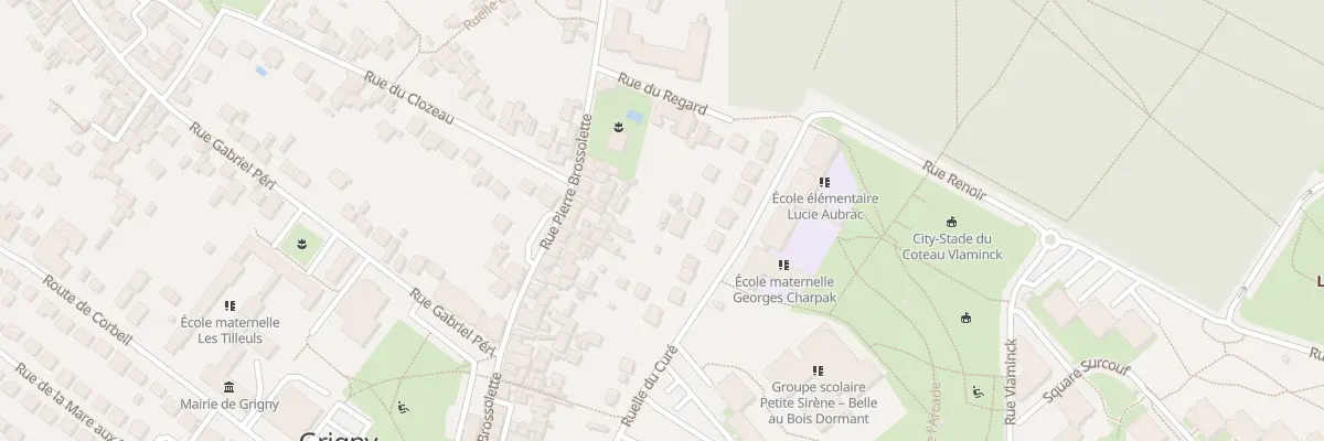 Plan du 43 Rue Pierre Brossolette à Grigny