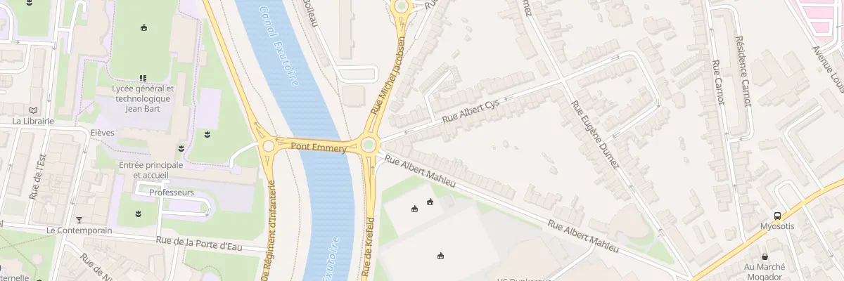 Plan du 47 Rue Albert Cys à Dunkerque