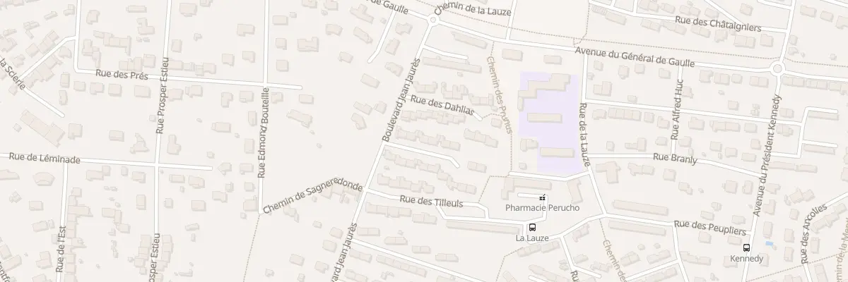 Plan du 5 Rue des Rosiers à Mazamet