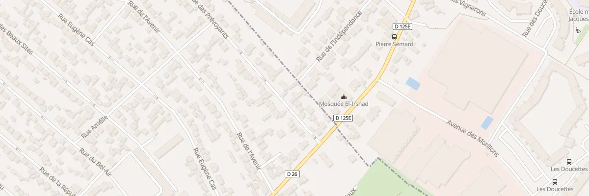 Plan du 12 Rue des Prévoyants à Stains