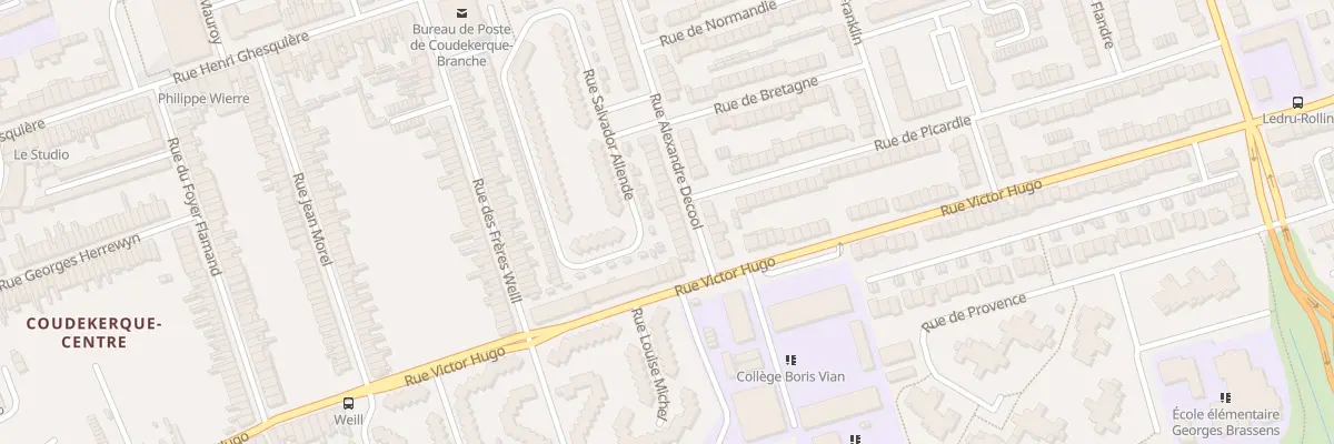 Plan du 58 Rue Alexandre Decool à Coudekerque-Branche