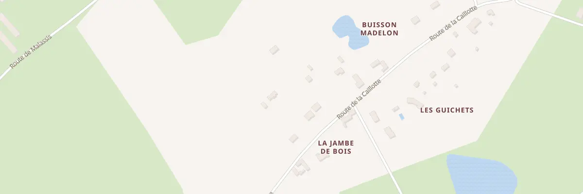 Plan du 111 Rue de la Caillotte à Bouzy-la-Forêt