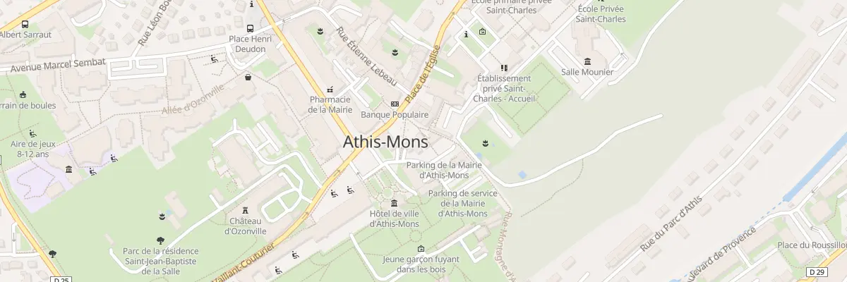 Plan du 12 Pl André Deconninck à Athis-Mons