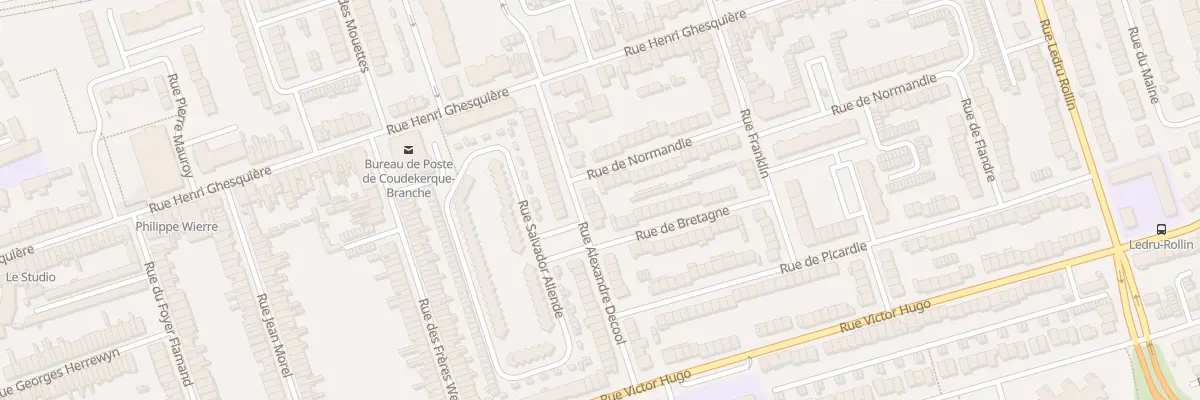 Plan du 13 Rue Alexandre Decool à Coudekerque-Branche