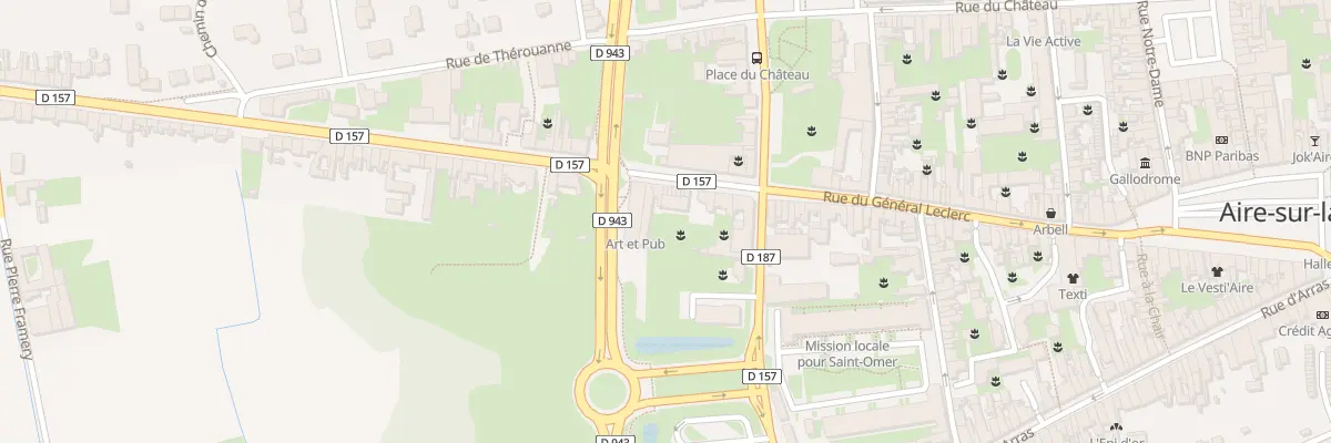 Plan du 5C Rue Alsace Lorraine à Aire-sur-la-Lys