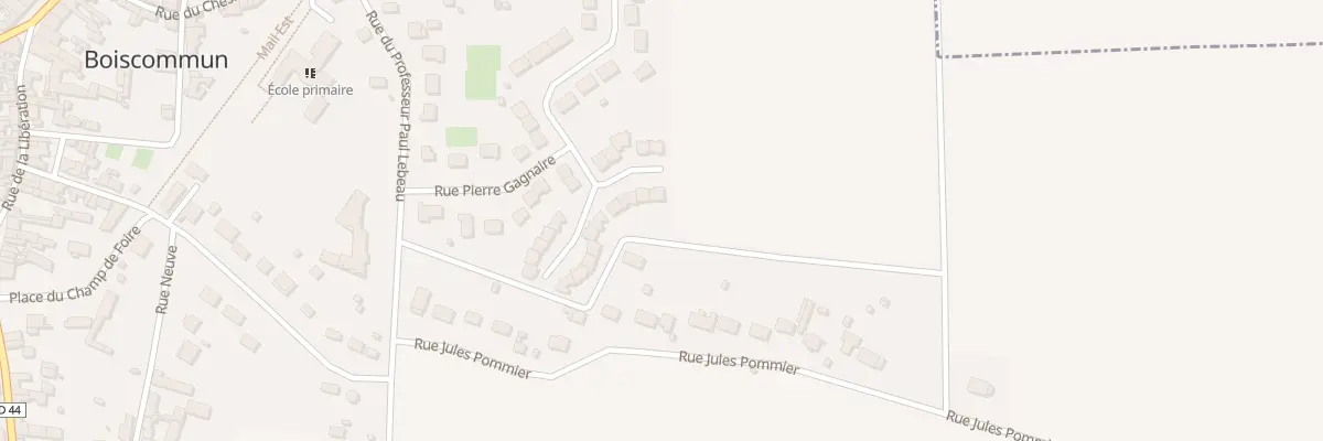 Plan du 34 Rue des Bleuets à Boiscommun