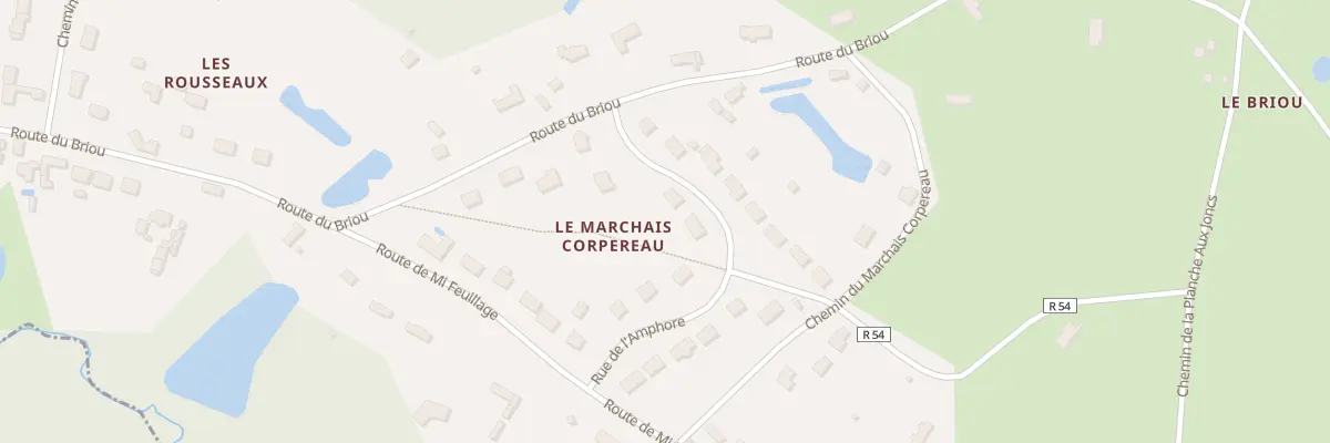 Plan du 6 Rue de l’Amphore à Bouzy-la-Forêt