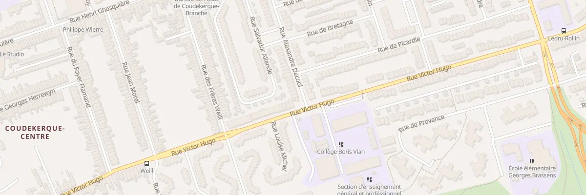 Plan du 66 Rue Alexandre Decool à Coudekerque-Branche
