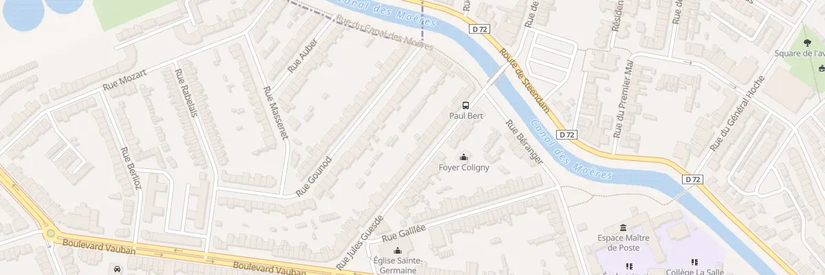 Plan du 247 Rue Jules Guesde à Coudekerque-Branche