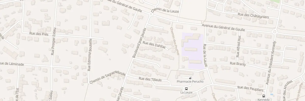 Plan du 8 Rue des Dahlias à Mazamet
