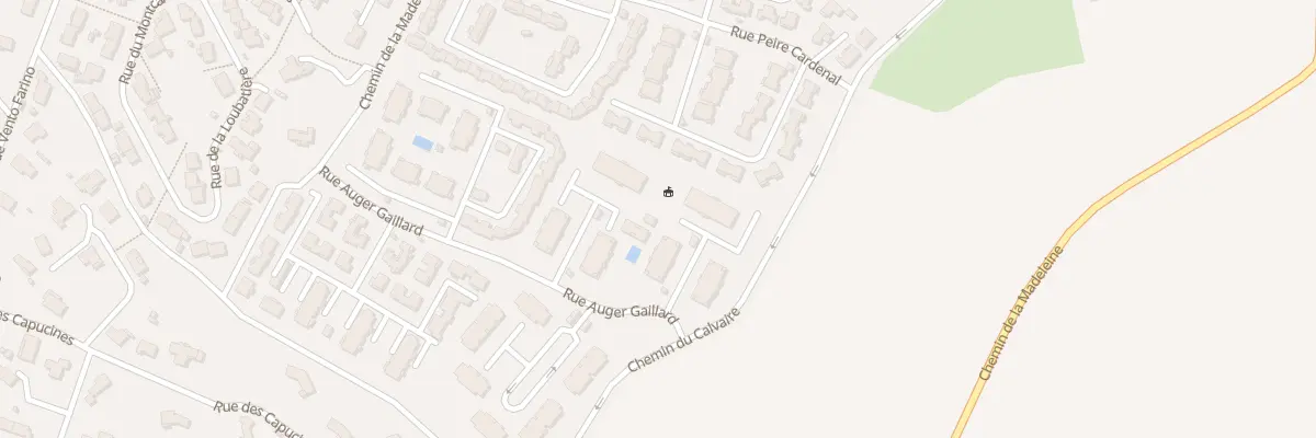 Plan du 3 Rue Auger Gaillard à Carcassonne