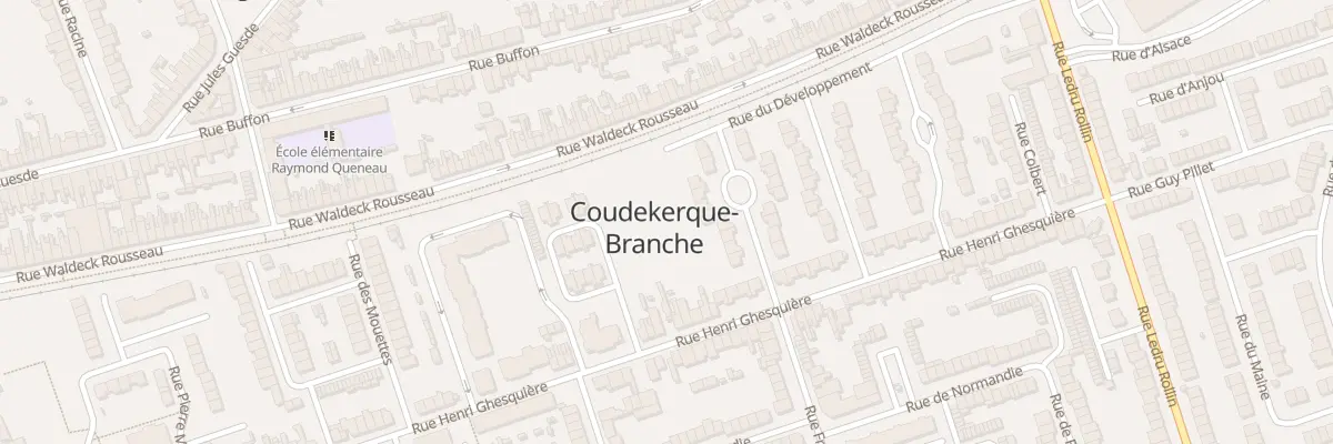 Plan du 159 Rue Henri Ghesquière à Coudekerque-Branche