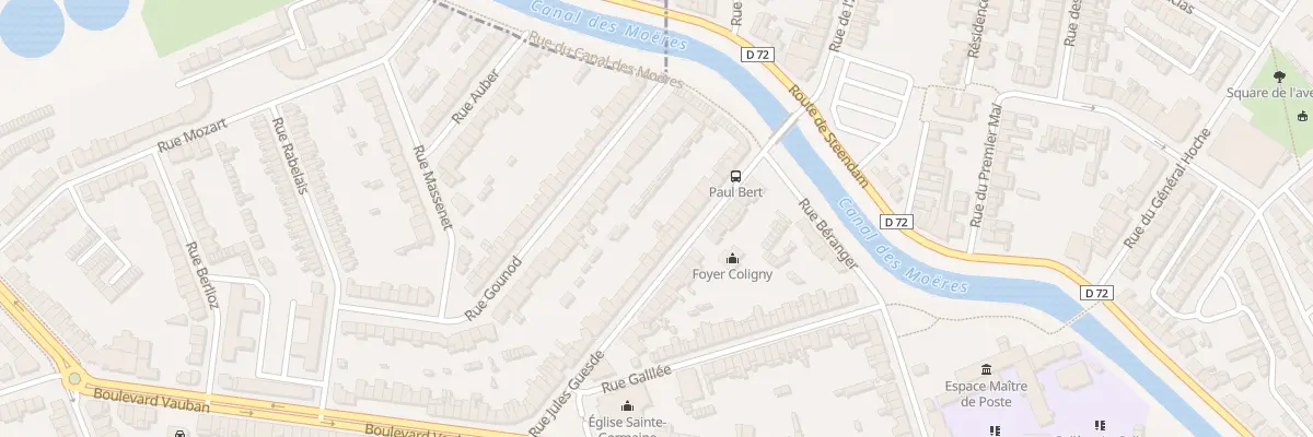 Plan du 249 Rue Jules Guesde à Coudekerque-Branche
