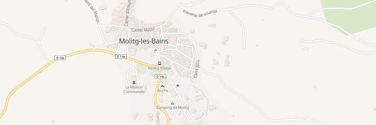 Plan du 28 Cae Del Serrat à Molitg-les-Bains