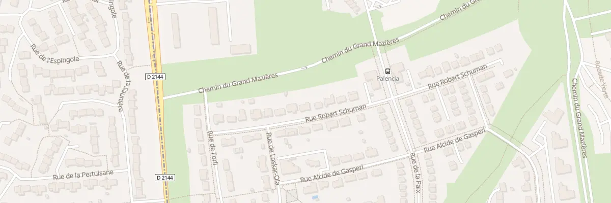 Plan du 15 Rue Robert Schuman à Bourges