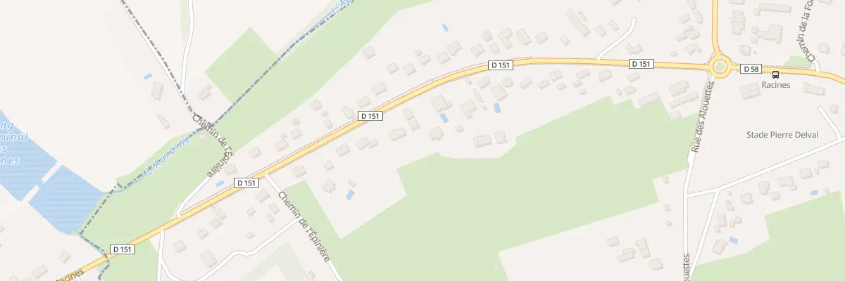 Plan du 31 Rte des Racines à Bourges